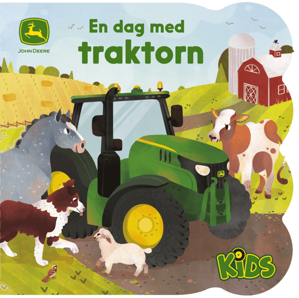 En Dag Med Traktorn (Bok / Board book)