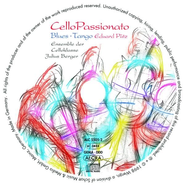 Pütz Eduard: Cello Passionato (CD)