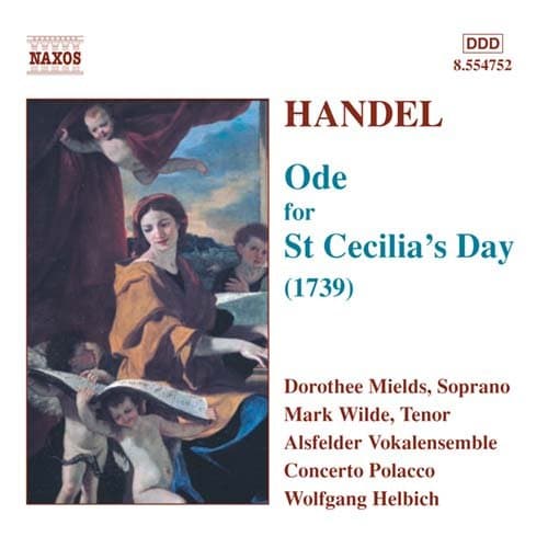 Händel: Ode Pyhän Cecilian päivälle (CD)