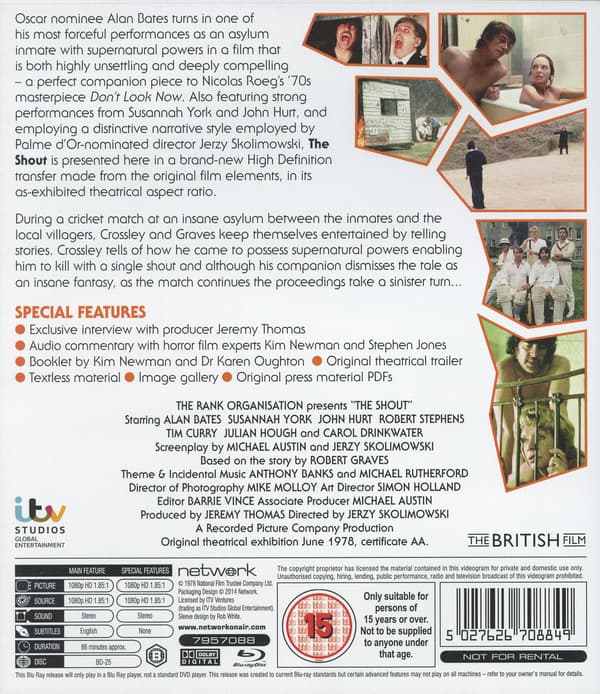 The Shout / The Shout (Blu-ray)