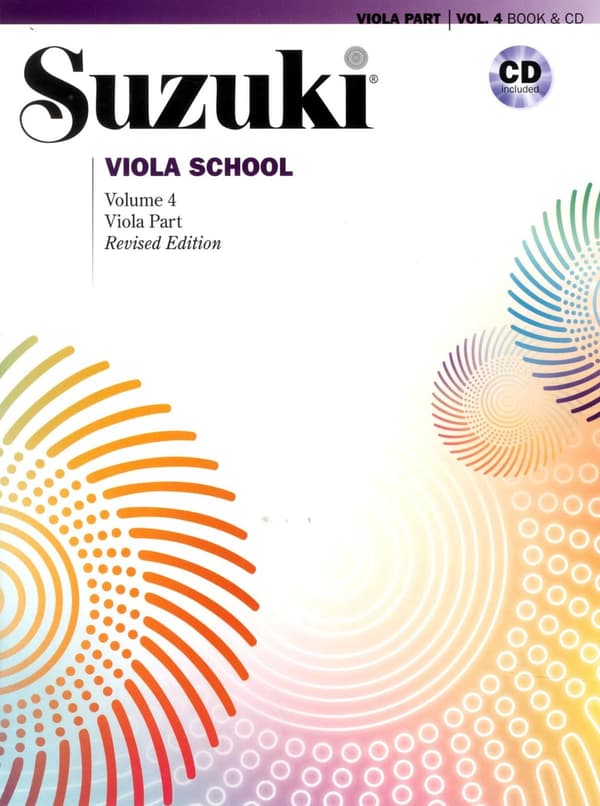 Suzuki Viola School 4 Book/Cd Kombo (Bok / Häftad)
