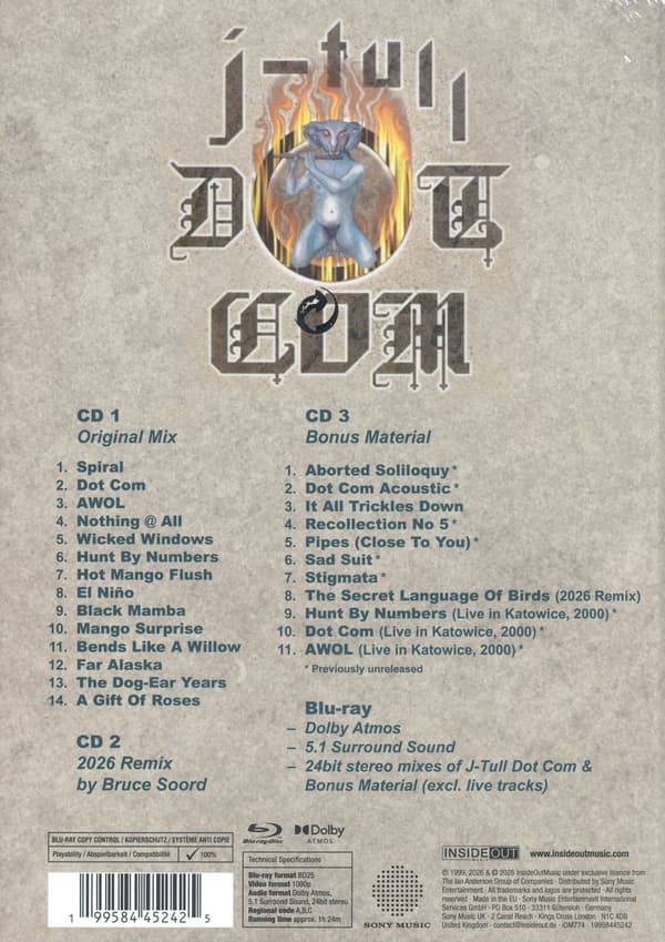 Jethro Tull: J-Tull Dot Com/Another cast of... (3 CD + Blu-ray)