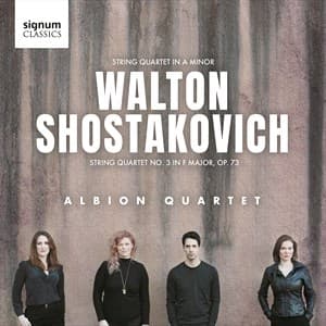 Shostakovitš / Walton: Jousikvartetot (CD)