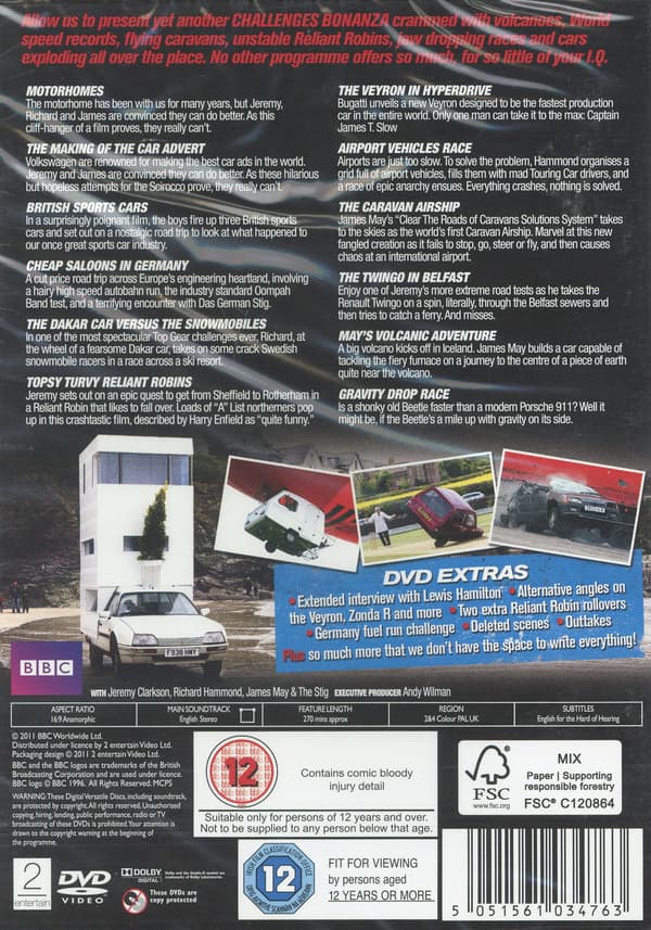 Top Gear: The Challenges - Volume 5 (2 DVD)
