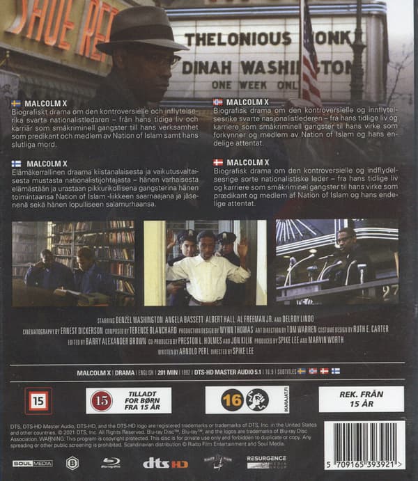 Malcolm X (Blu-ray)