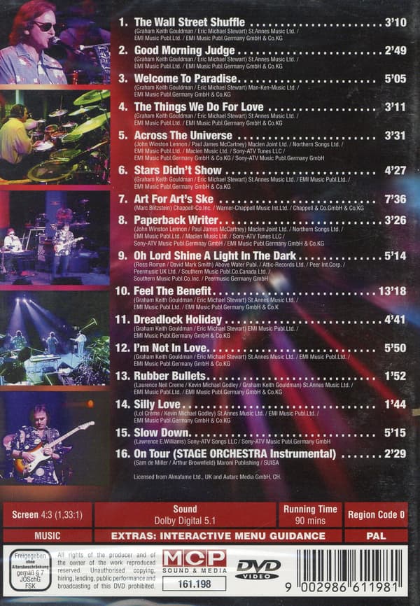 10 CC: Live in Japan (DVD)