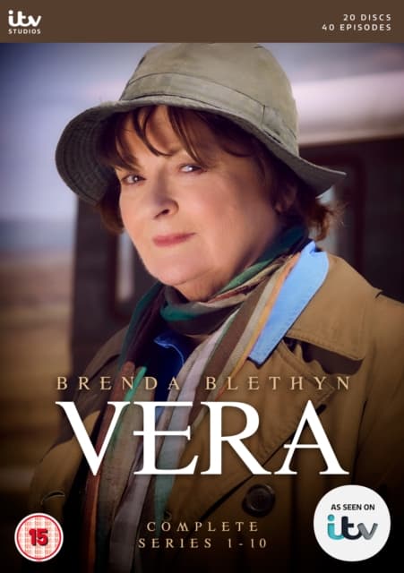 Vera: Kausi 1-10 (20 DVD)