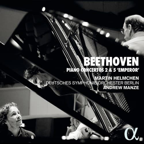 Beethoven: Klaverkoncerter 2 & 5 Kejser (CD)