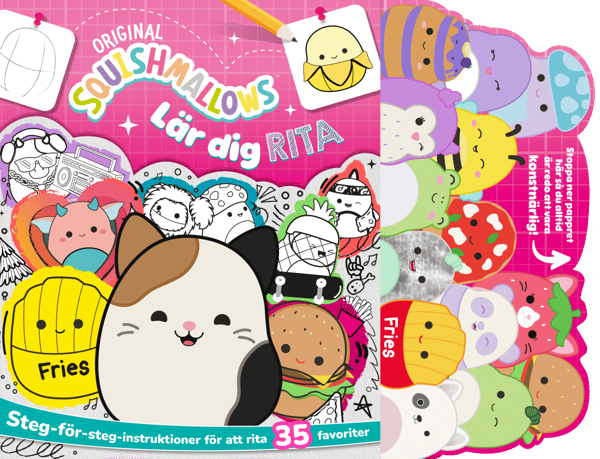 Lär Dig Rita Squishmallows (Bok / Häftad)