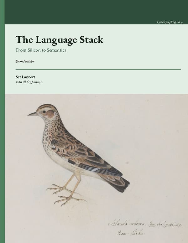 The Language Stack - From Silicon to Semantics (Kirja / Nidottu)