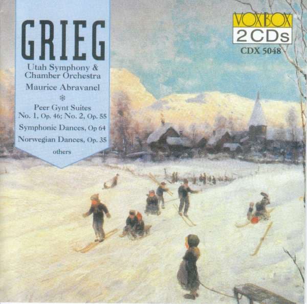 Grieg: Teoksia orkesterille (2 CD)