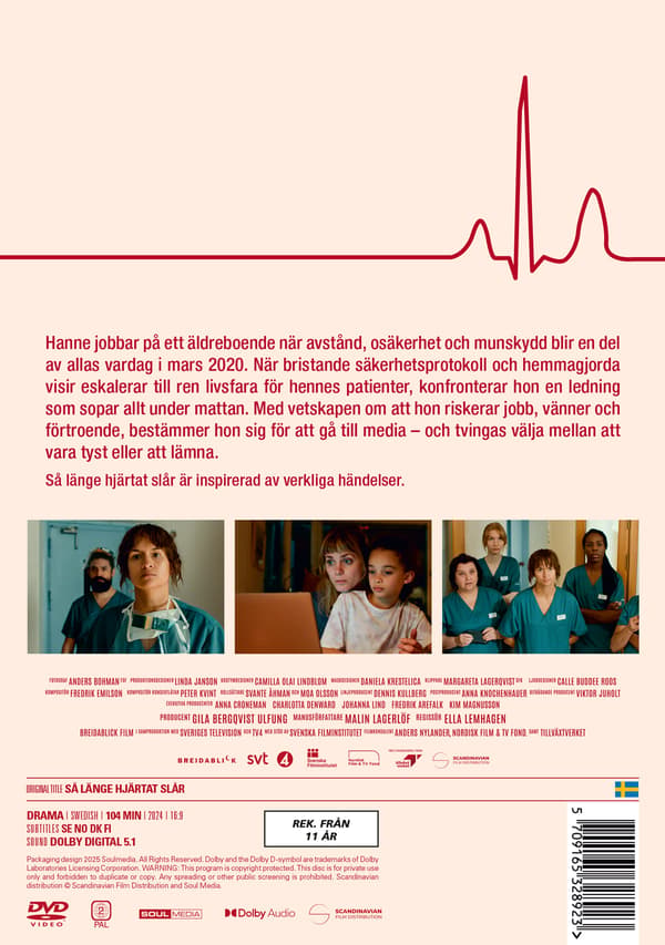 Så længe hjertet slår (DVD)
