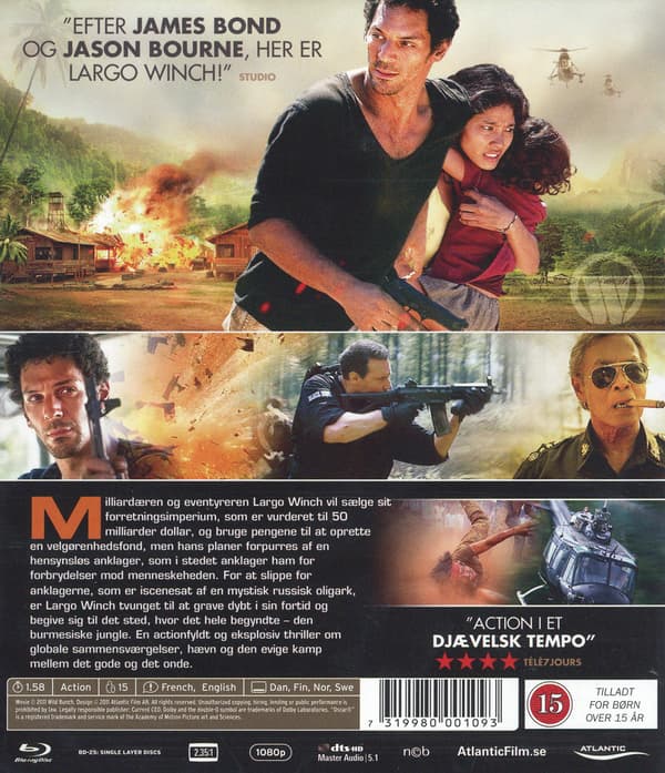 Burma Conspiracy / Largo Winch II (Blu-ray)