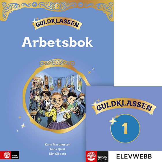 Guldklassen Åk 1 Arbetsbok Med Elevwebb (Bok / Häftad)