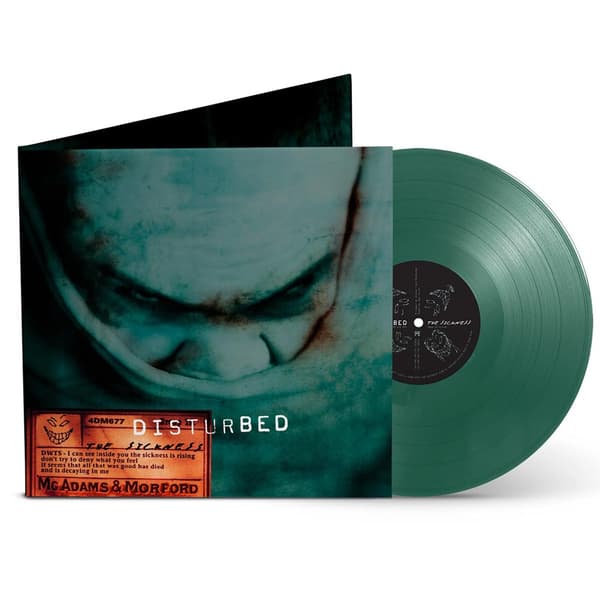 Disturbed: The sickness (Vihreä) (Vinyyli LP)