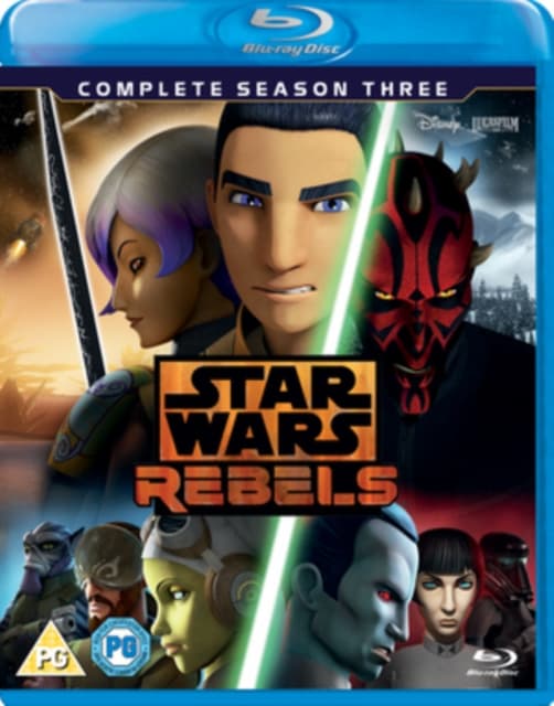 Star Wars Rebels: Kausi 3 (3 Blu-ray)