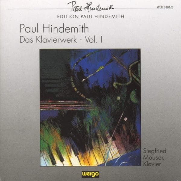 Hindemith Paul: Pianoteokset osa 1 (CD)