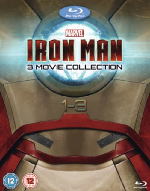 Iron Man 1-3 (3 Blu-ray)