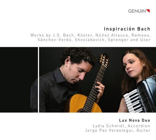 Lux Nova Duo: Inspiraatio Bach (CD)