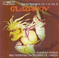 Glazunov: Symfonier 1 & 6 (CD)
