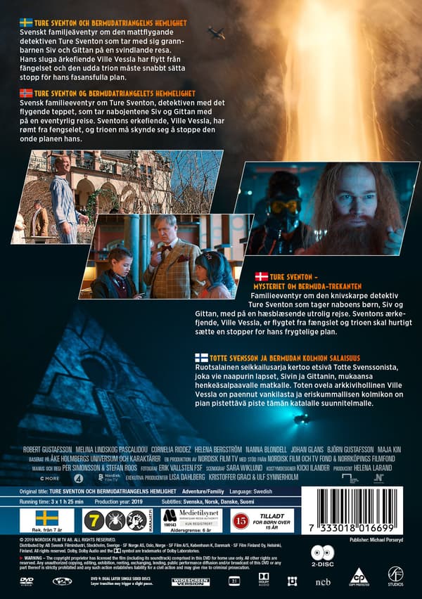 Ture Sventon & Bermudatriangelns hemlighet (2 DVD)