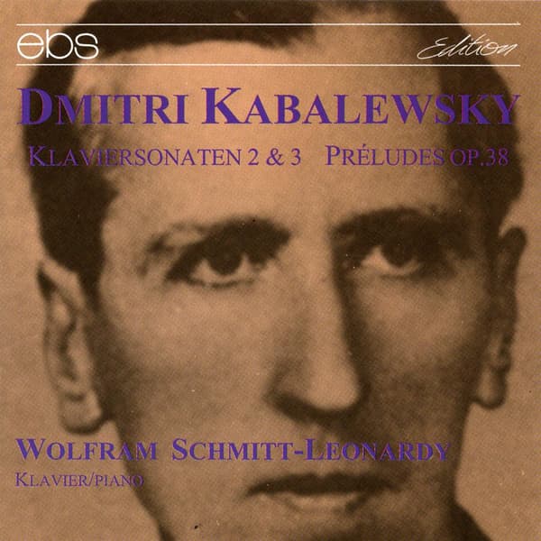 Kabalevsky Dmitry: Pianosonaatit 2 & 3 (CD)
