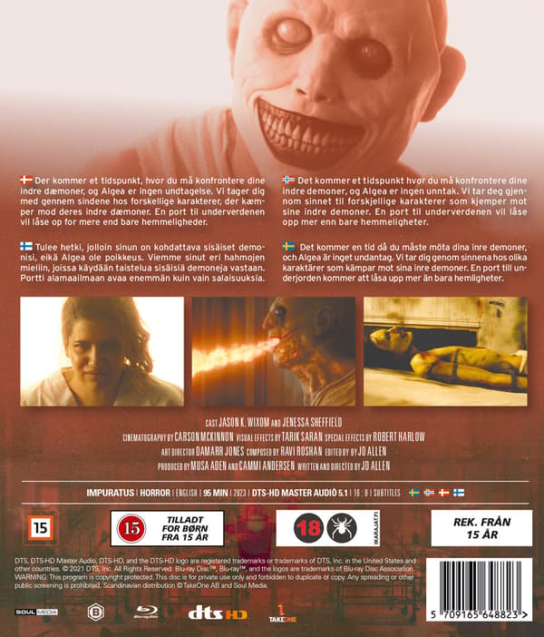 Algea: Tuskan jumala (Blu-ray)