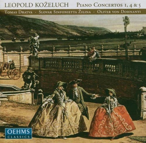 Kozeluch: Pianokonsertot 1/4/5 (CD)