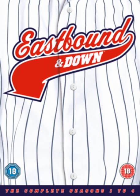 Eastbound & Down: Kausi 1-4 (8 DVD)