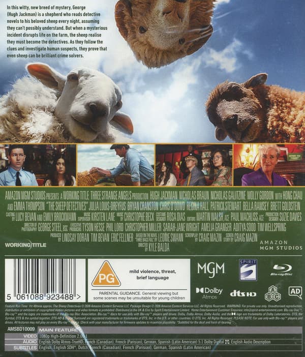 Fårdetektiverna / The Sheep Detectives (Blu-ray)