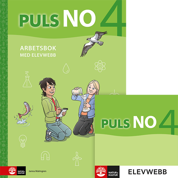 Puls No Åk 4 Arbetsbok Med Elevwebb (Bok / Häftad)