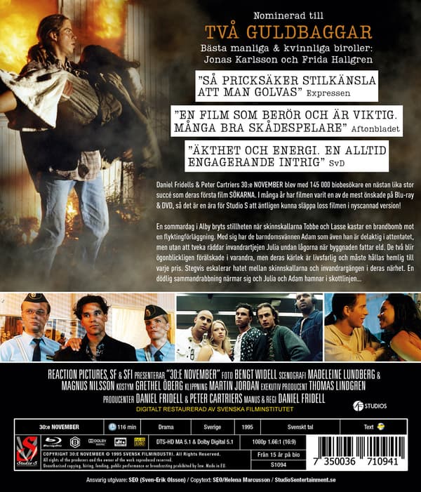 30. marraskuuta (Blu-ray / Restored Edition)