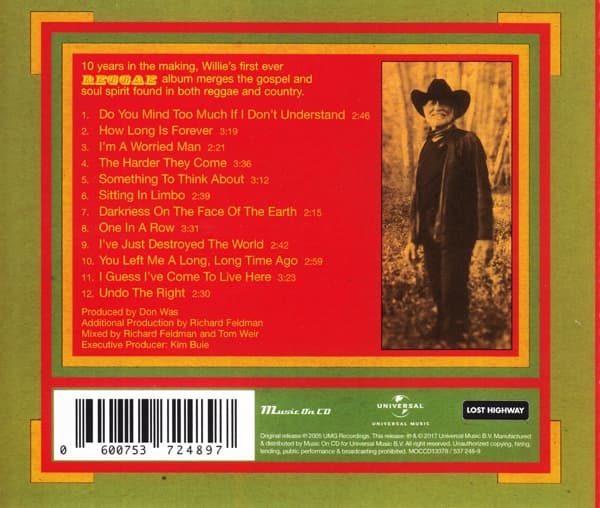Nelson Willie: Countryman 2005 (CD)