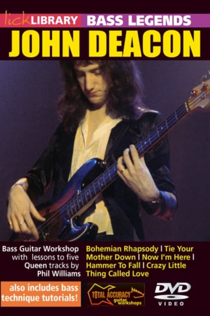 Lick Library: Bass Legends - John Deacon (DVD)