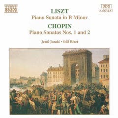 Liszt / Chopin: Klaversonater (CD)