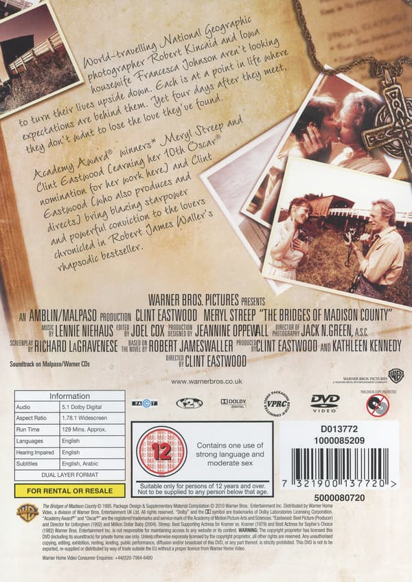 Madisonin sillat (DVD)