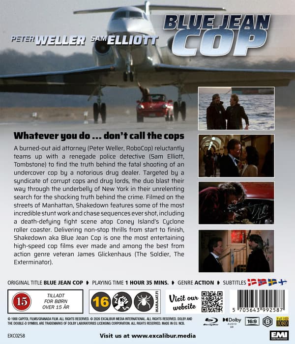Blue Jean Cop / Shakedown (Blu-ray)