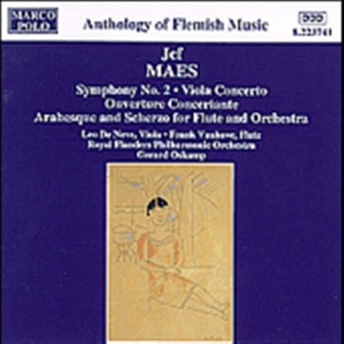 Maes Jef: Symphony 2 / Viola Concerto (CD)