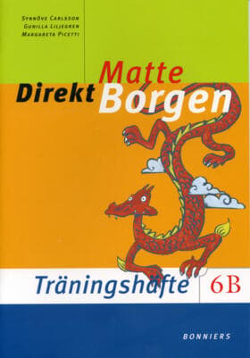 Matte Direkt Borgen Träningshäfte 6b (5-pack) (Bok / Häftad)