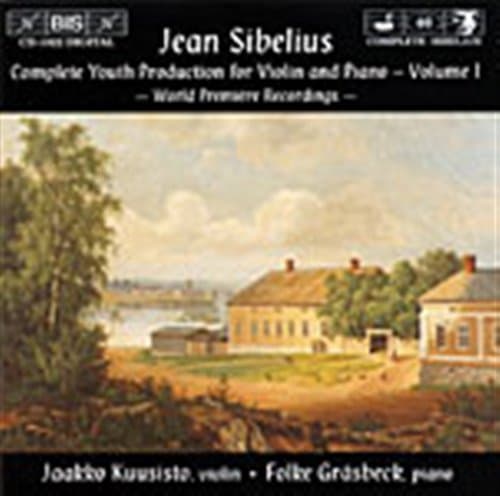 Sibelius: Kootut nuoruudentuotannot viululle.. (CD)