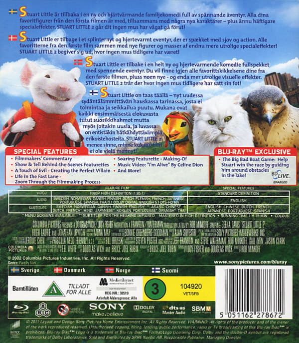 Stuart Little 2 (Blu-ray)
