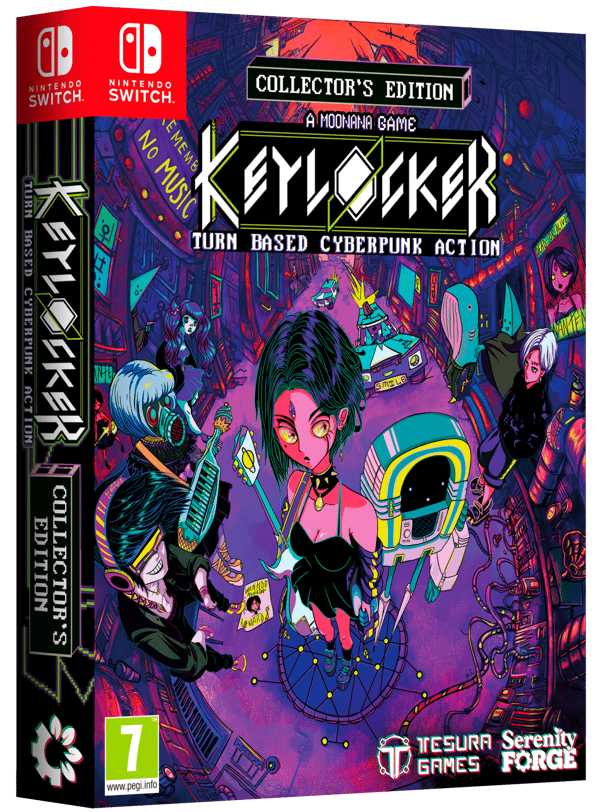 Keylocker - Turn Based Cyberpunk Action Collecto (Switch)