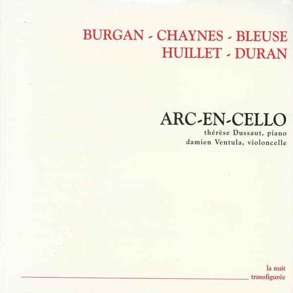 Arc-en-cello: Burgan/Chaynes/Bleuse/Huillet (CD)