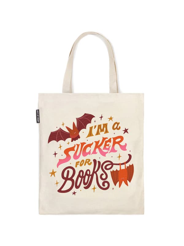 I'm A Sucker For Books -kangaskassi (Kirja / Muu)