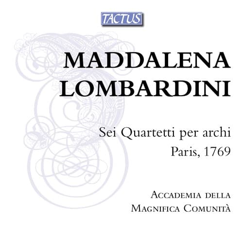 Lombardini, Maddalena: Six String Quartets, P... (CD)
