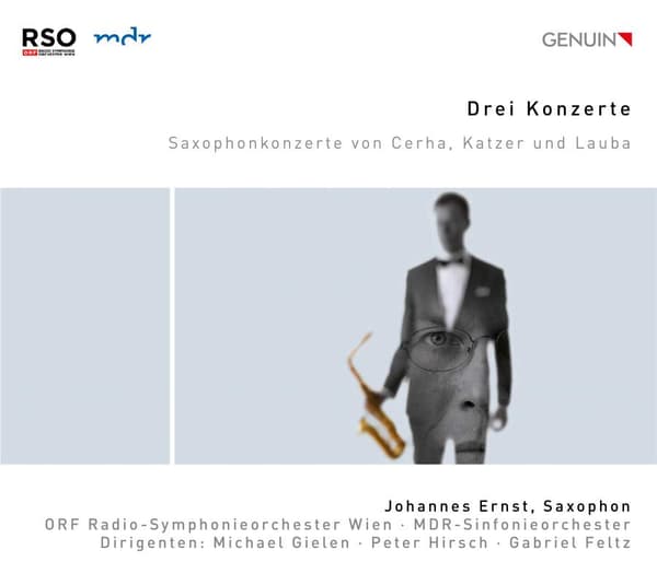 Cerha/Katzer/Lauba: Saksofonikonsertot (CD)