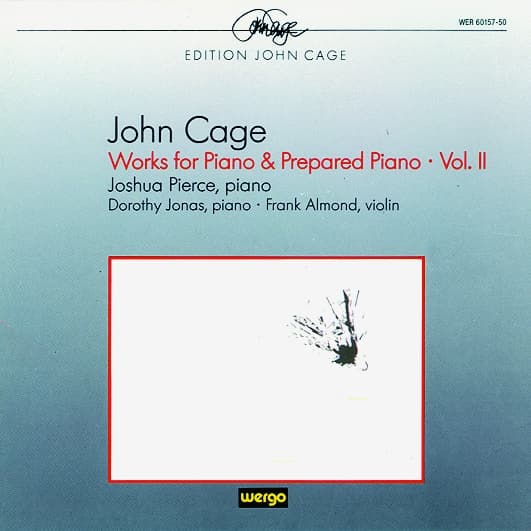 Cage John: Works For Piano & Prepared Piano II (CD)
