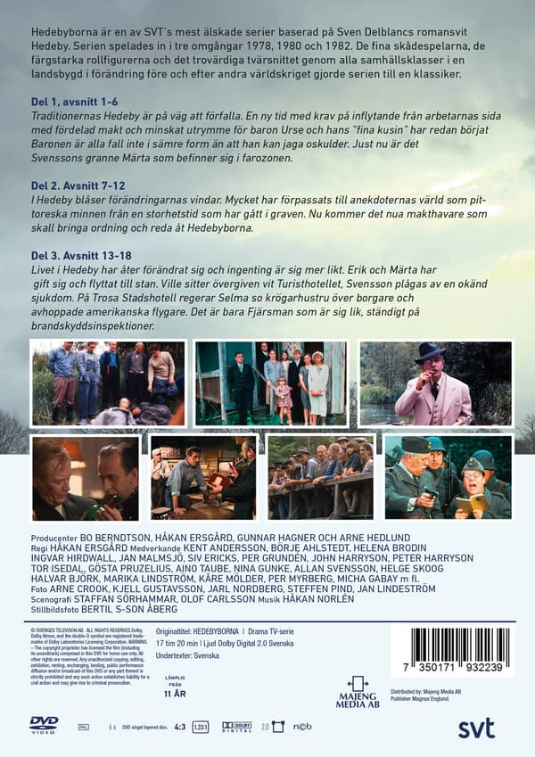 Hedebyborna: Hele serien (6 DVD)