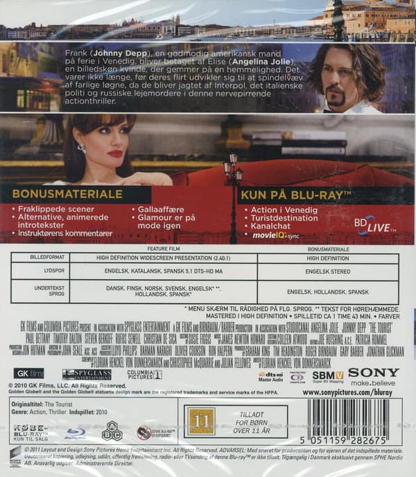 The Tourist (Blu-ray)