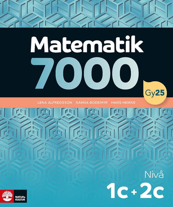 Matematik 7000 Nivå 1c+2c (Bok / Häftad)